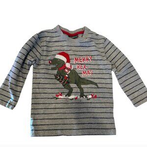 CR Sports Dinosaur Holiday Shirt, Size 2T